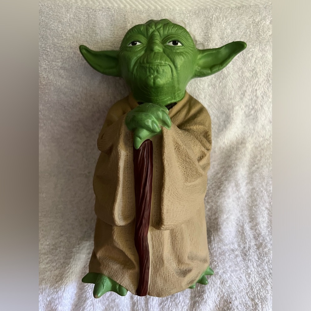 Vintage - 1981 - Yoda figurine - Lucas Film - made in Hong Kong